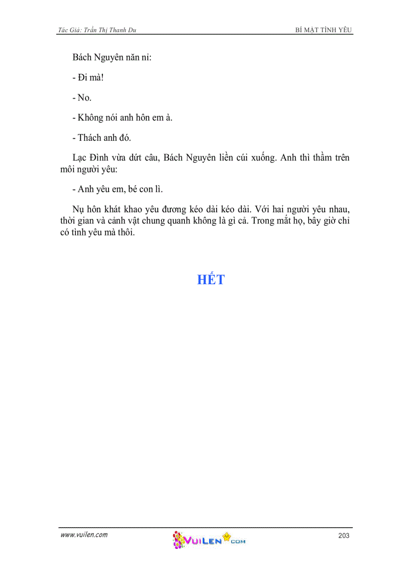 image for page Bí mật tình yêu