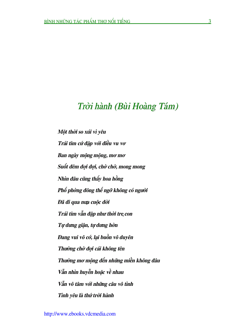 image for page Bình Những Tác Phẩm Thơ Nổi Tiếng Quyển III