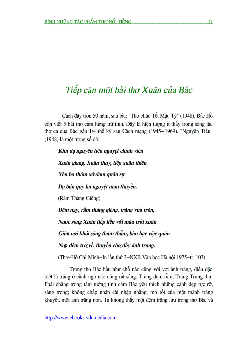 image for page Bình Những Tác Phẩm Thơ Nổi Tiếng Quyển III