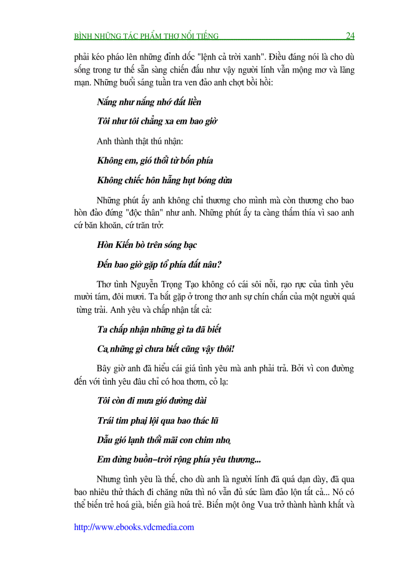 image for page Bình Những Tác Phẩm Thơ Nổi Tiếng Quyển III