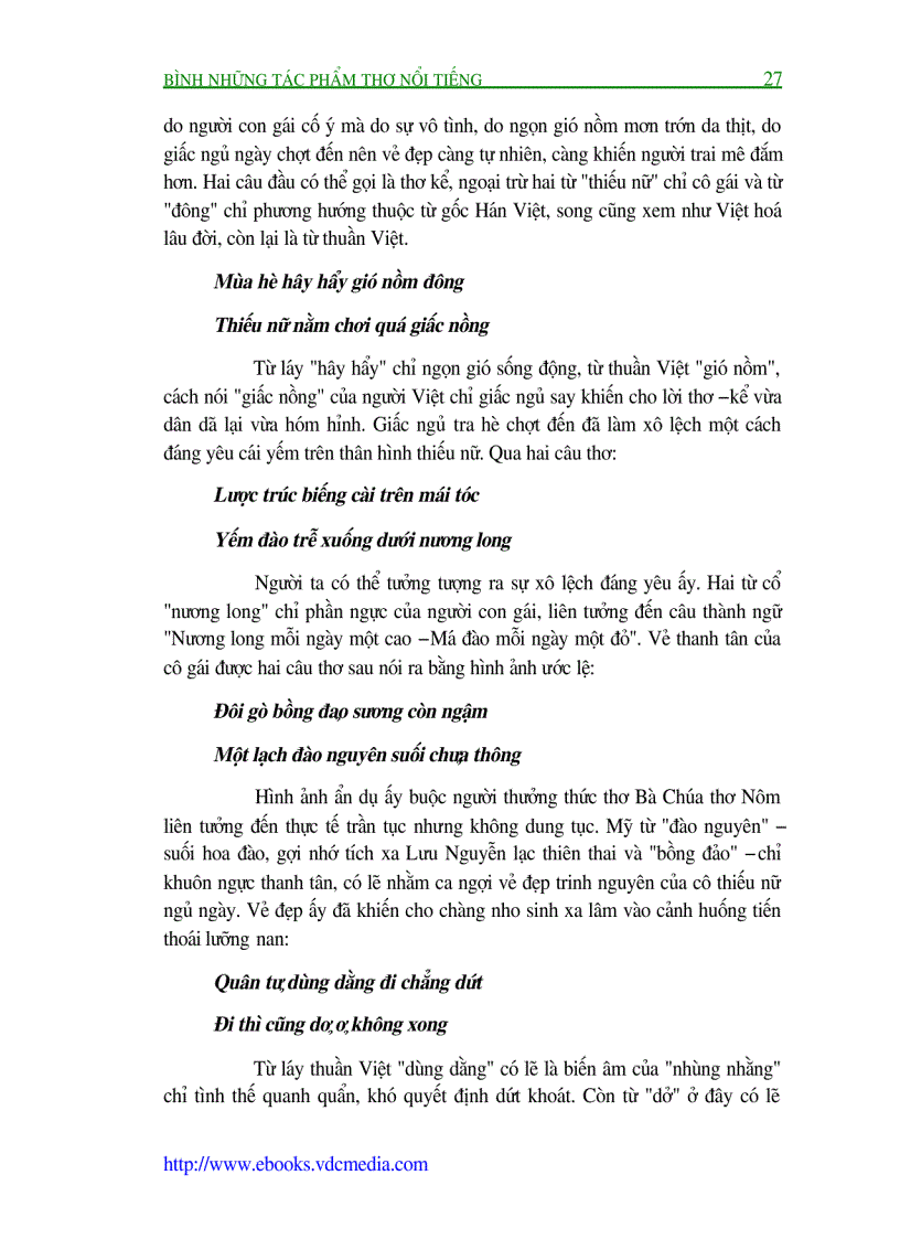 image for page Bình Những Tác Phẩm Thơ Nổi Tiếng Quyển III