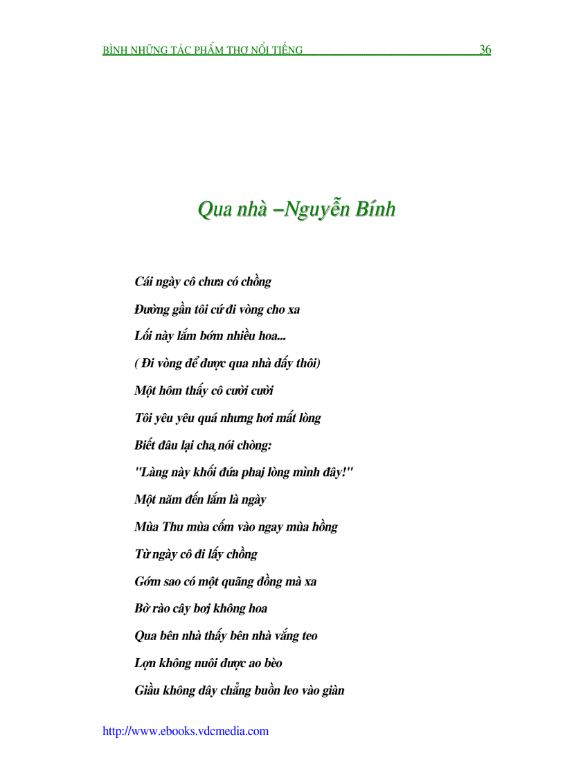 image for page Bình Những Tác Phẩm Thơ Nổi Tiếng Quyển III