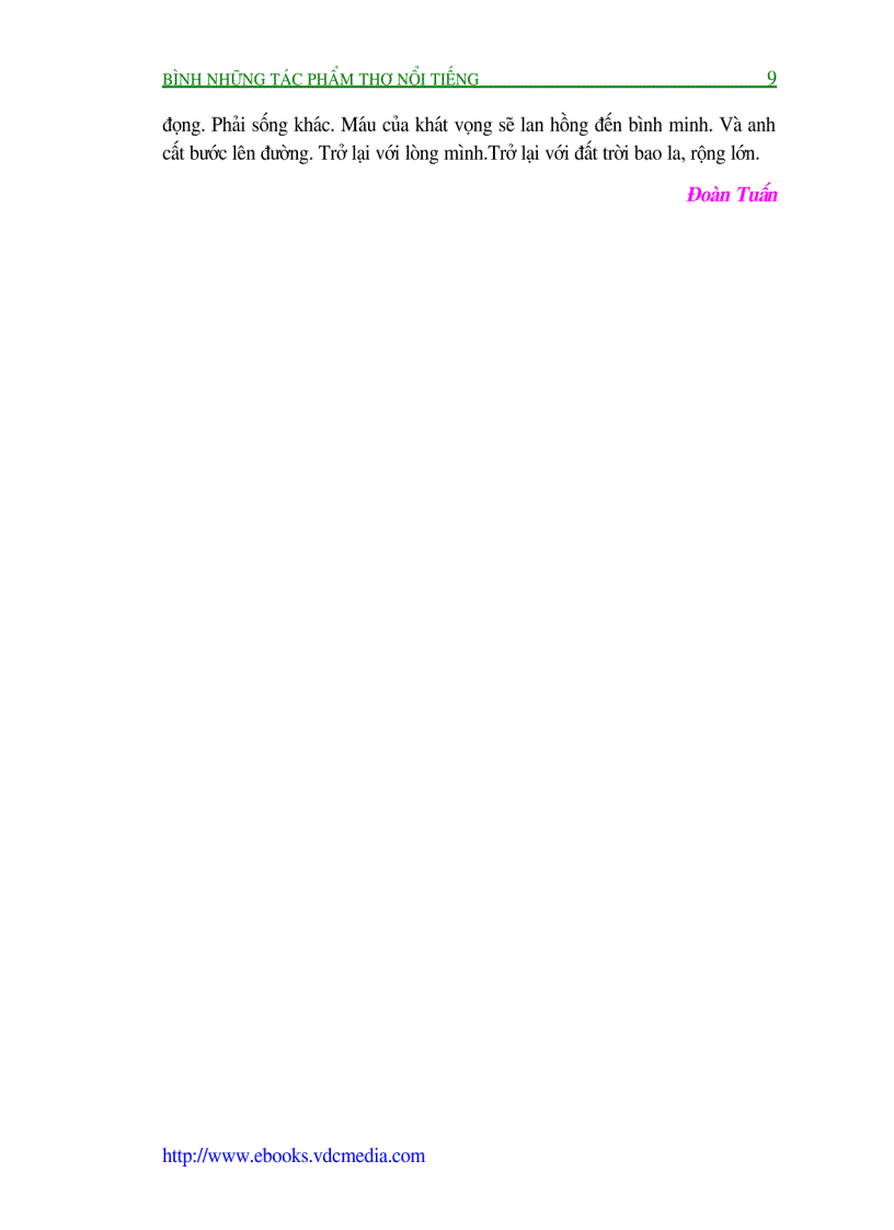 image for page Bình Những Tác Phẩm Thơ Nổi Tiếng Quyển IV