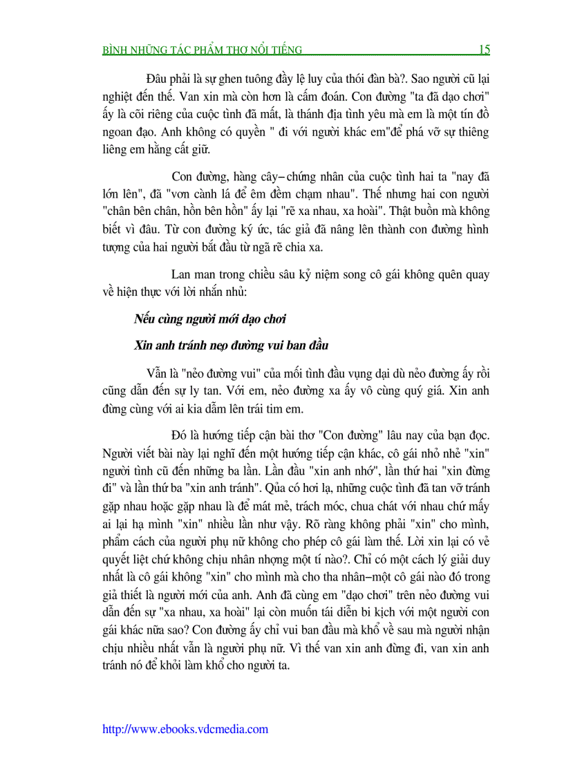 image for page Bình Những Tác Phẩm Thơ Nổi Tiếng Quyển IV