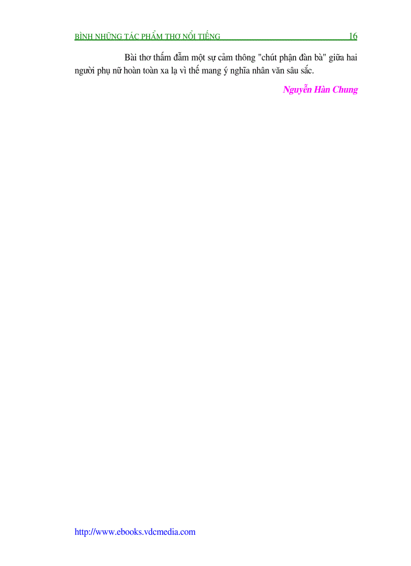 image for page Bình Những Tác Phẩm Thơ Nổi Tiếng Quyển IV