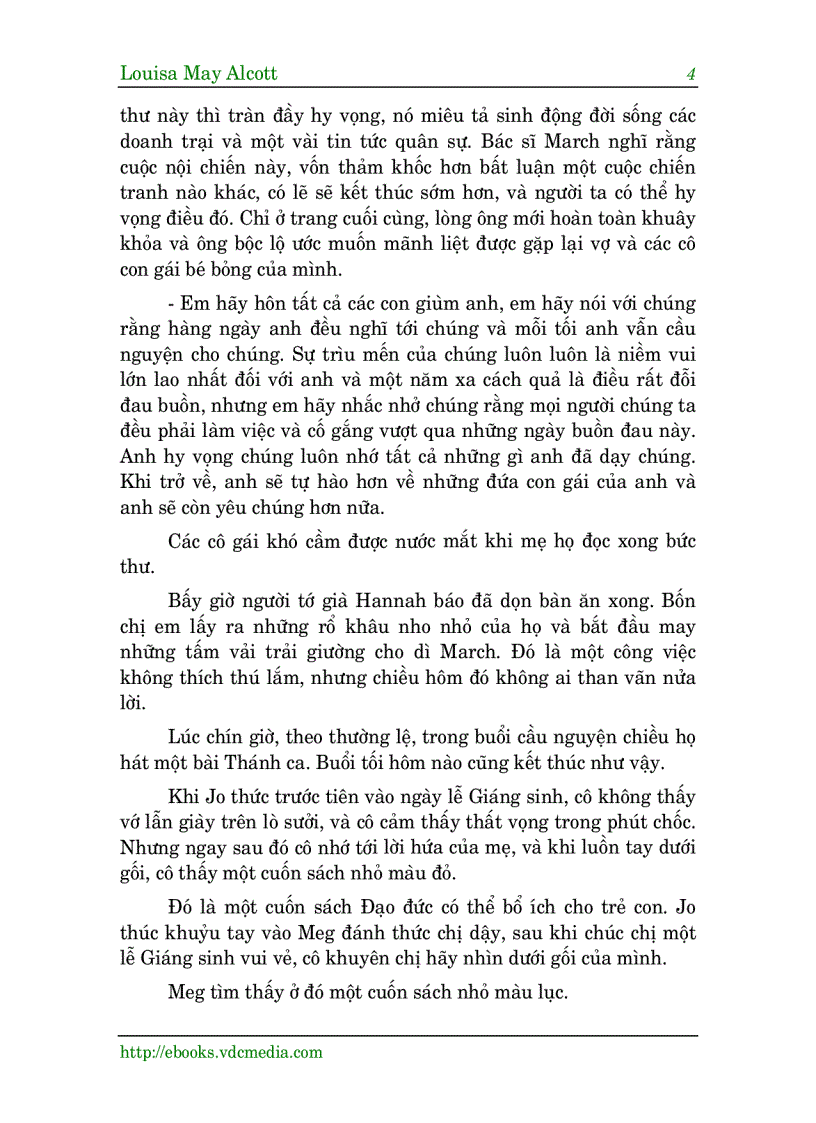 image for page Bốn cô con gái nhà Bác sĩ March