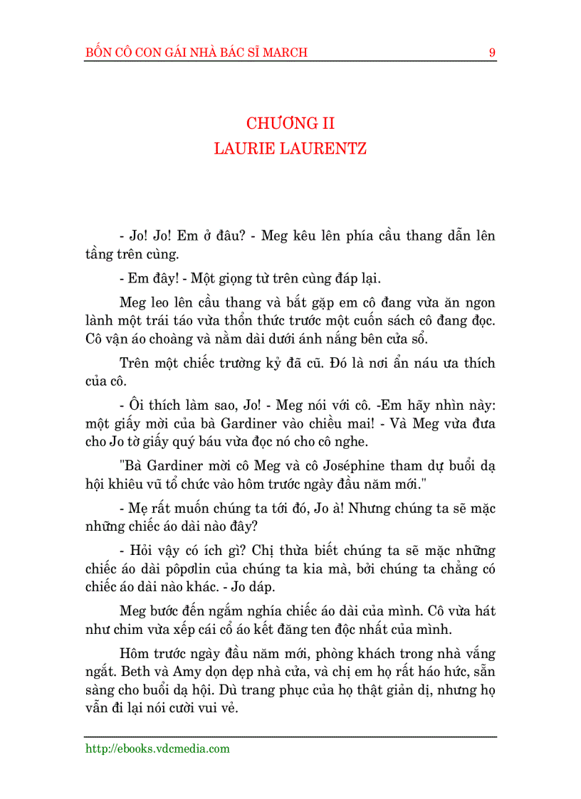 image for page Bốn cô con gái nhà Bác sĩ March