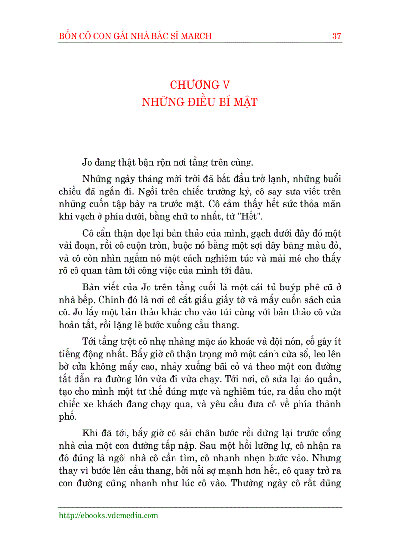 image for page Bốn cô con gái nhà Bác sĩ March