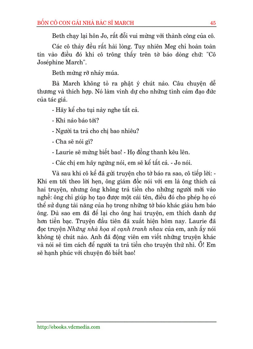 image for page Bốn cô con gái nhà Bác sĩ March