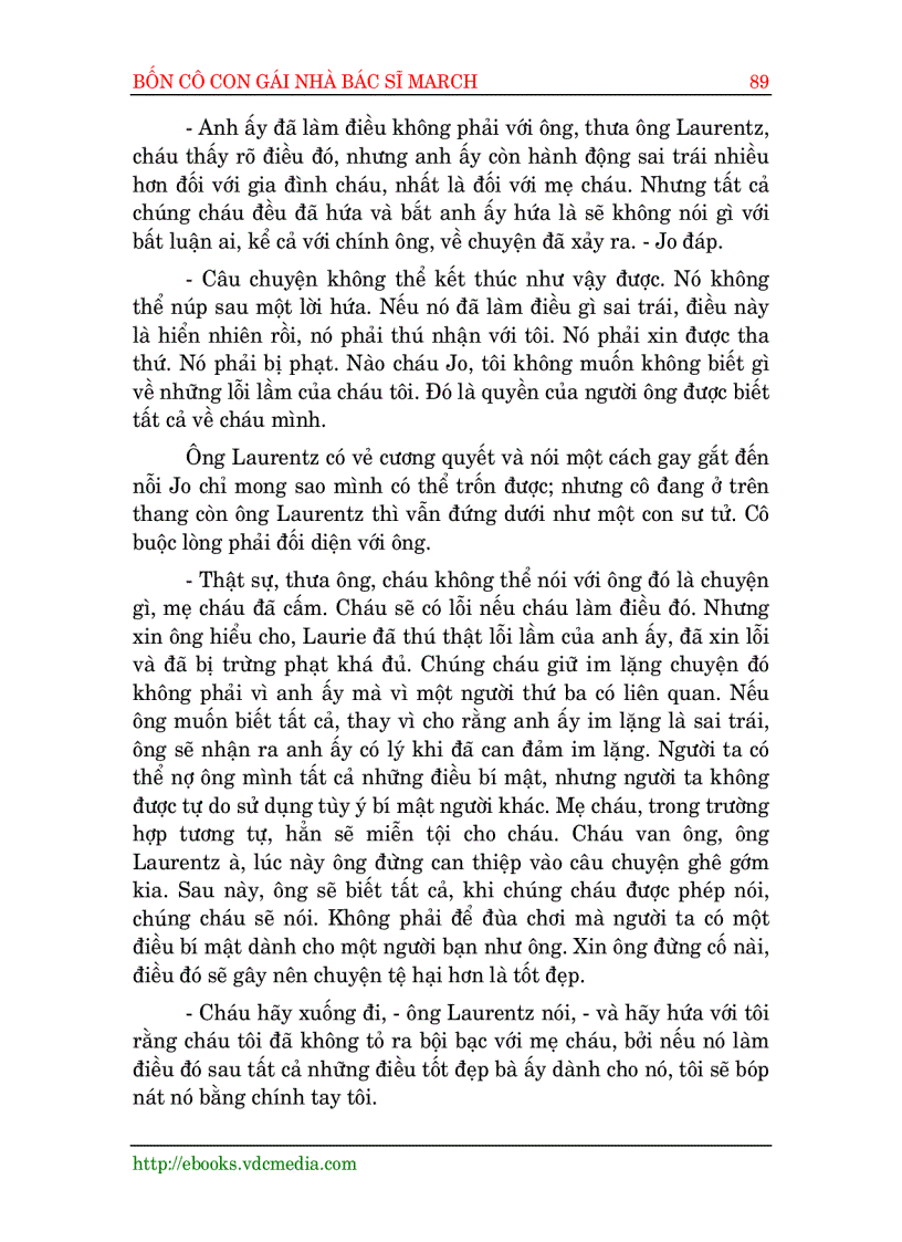 image for page Bốn cô con gái nhà Bác sĩ March