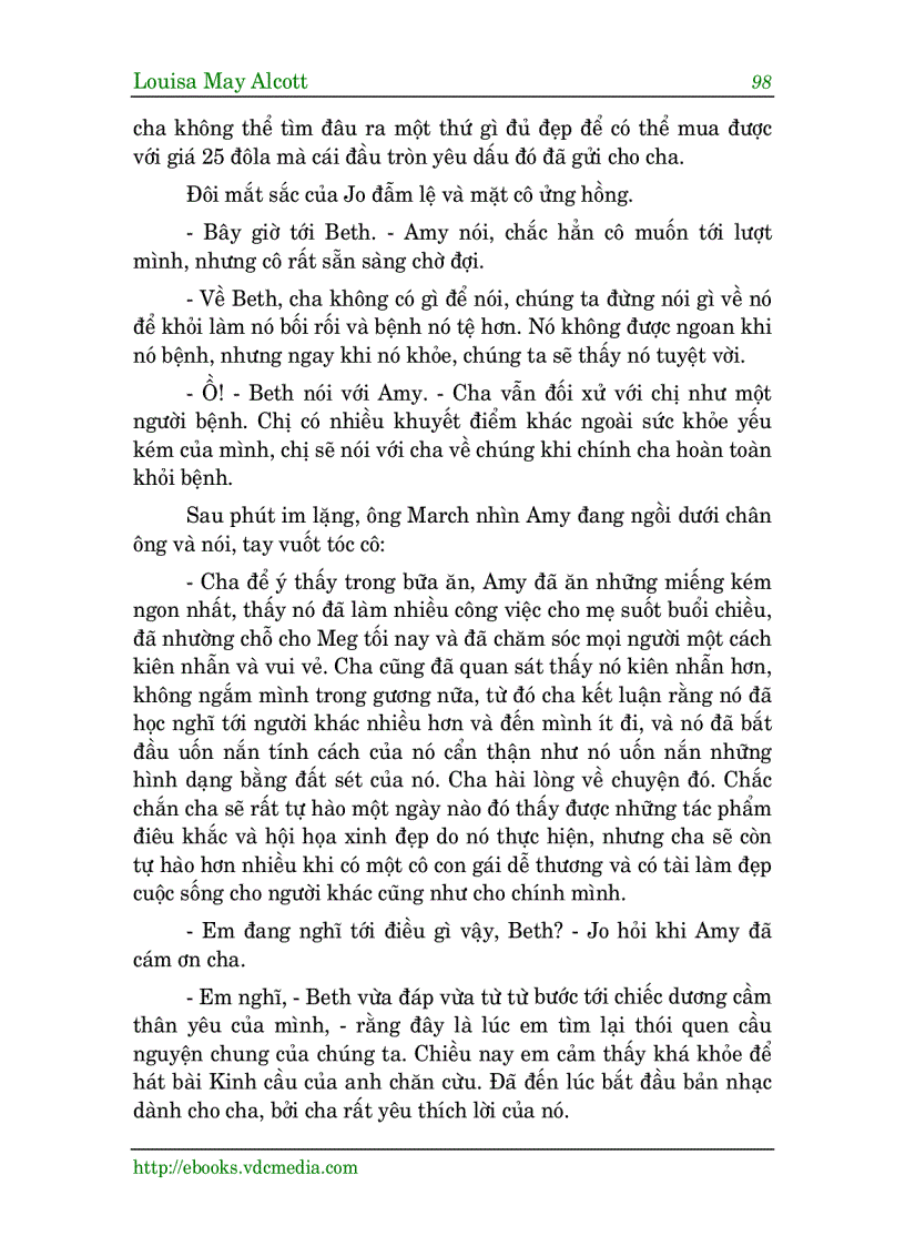 image for page Bốn cô con gái nhà Bác sĩ March