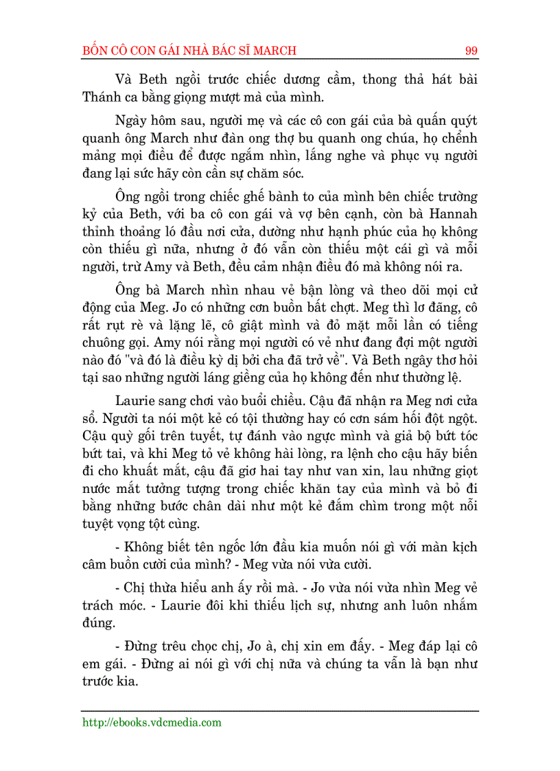 image for page Bốn cô con gái nhà Bác sĩ March