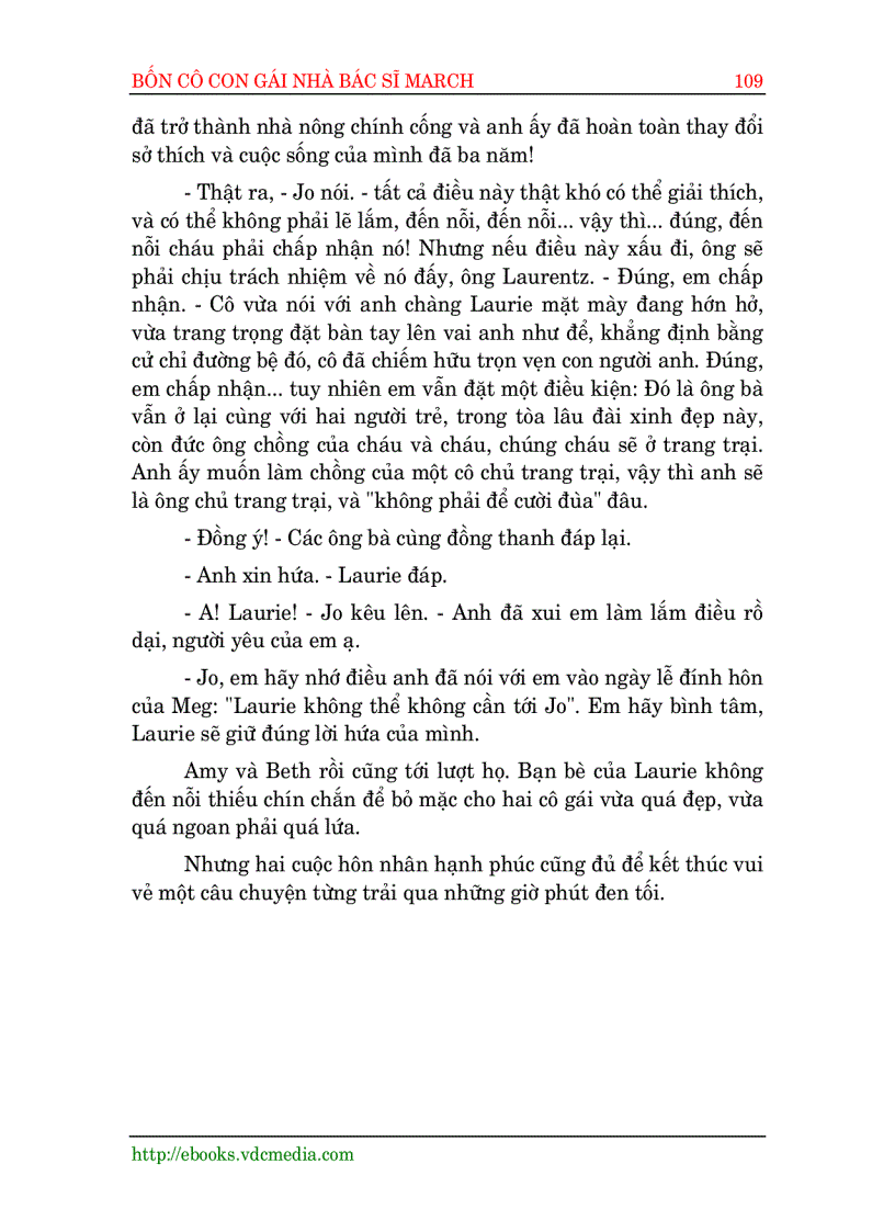 image for page Bốn cô con gái nhà Bác sĩ March