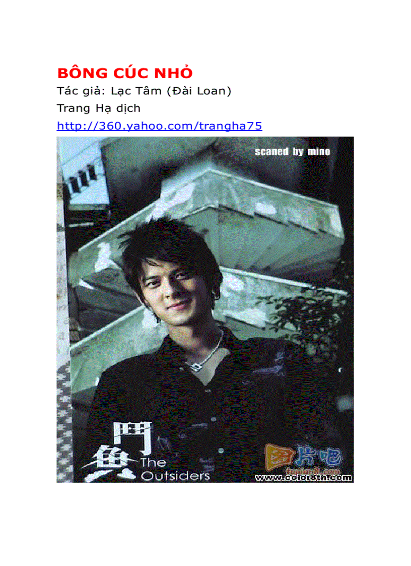 image for page Bông cúc nhỏ