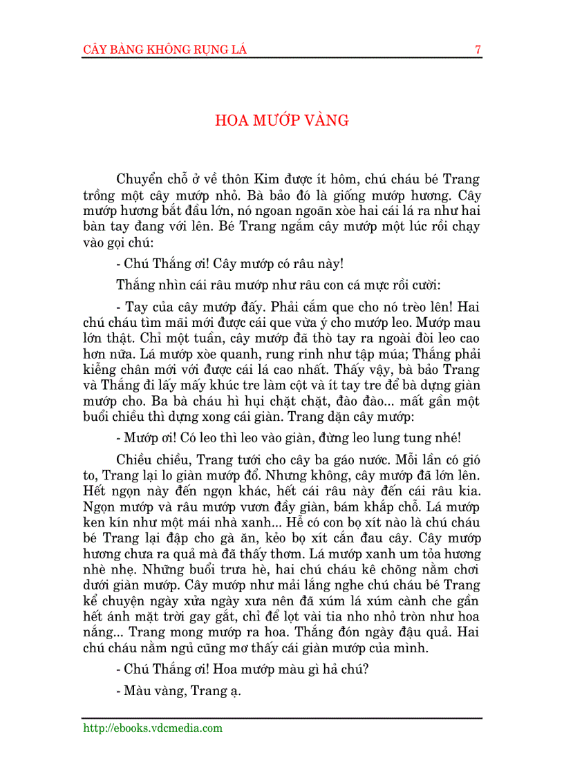 image for page Cây bàng không rụng lá