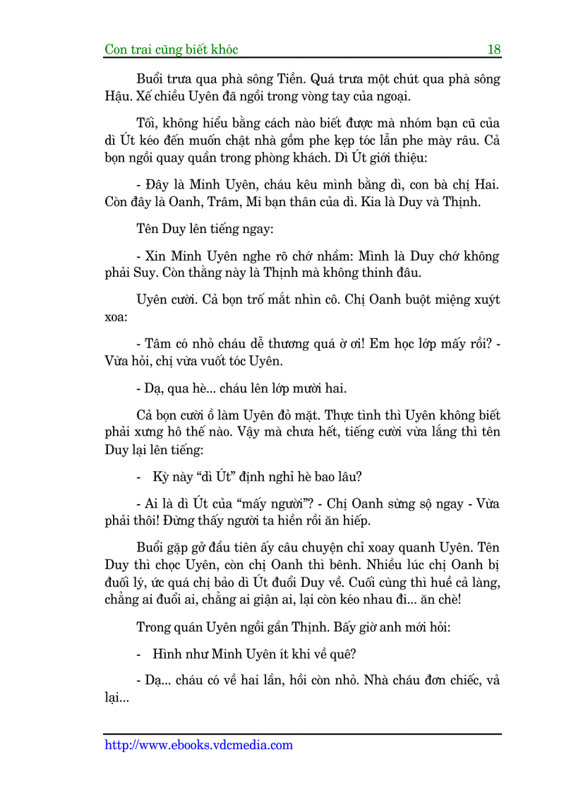 image for page Con Trai Cũng Biết Khóc Phần I