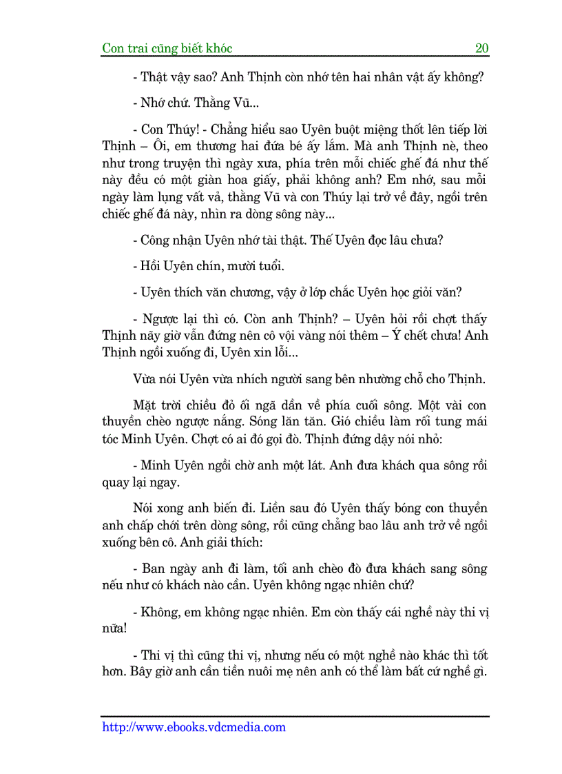 image for page Con Trai Cũng Biết Khóc Phần I