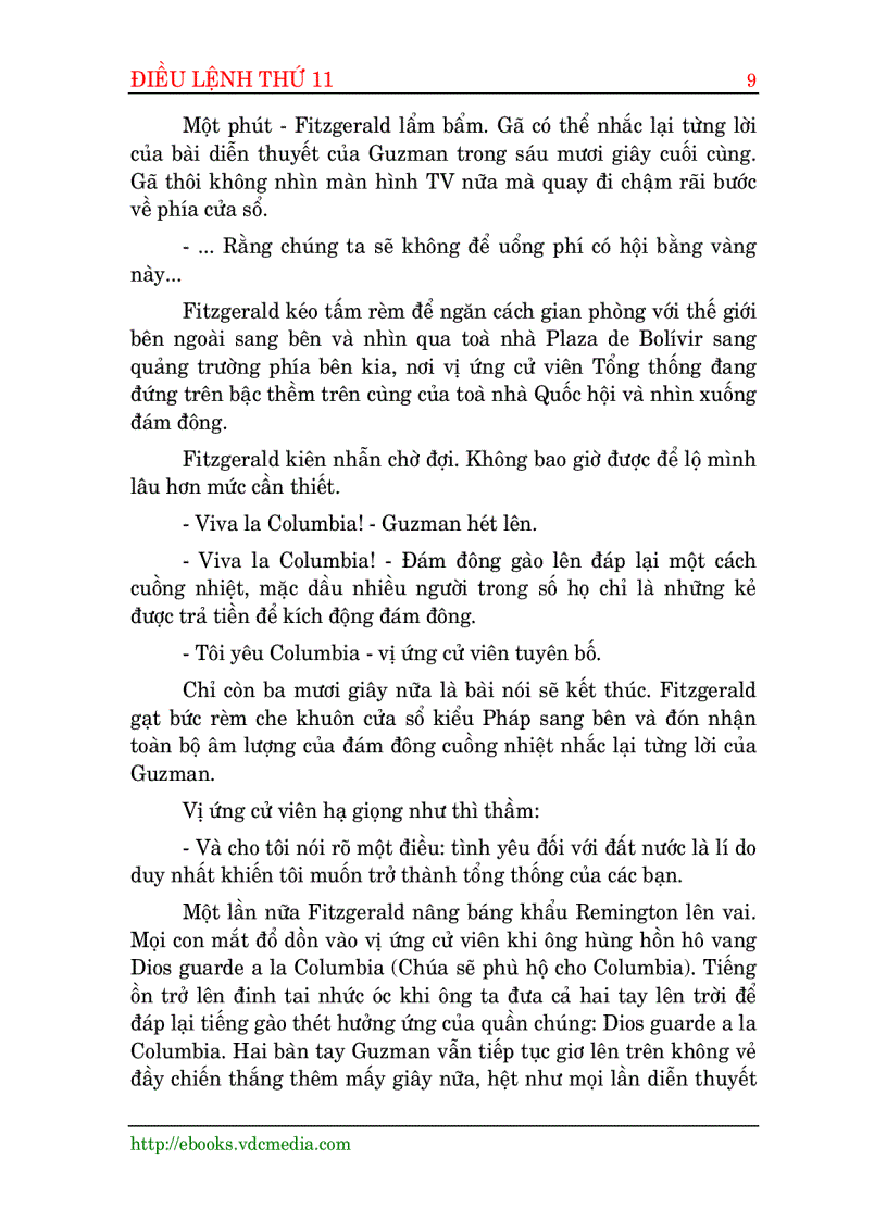 image for page Điều lệnh thứ mười một