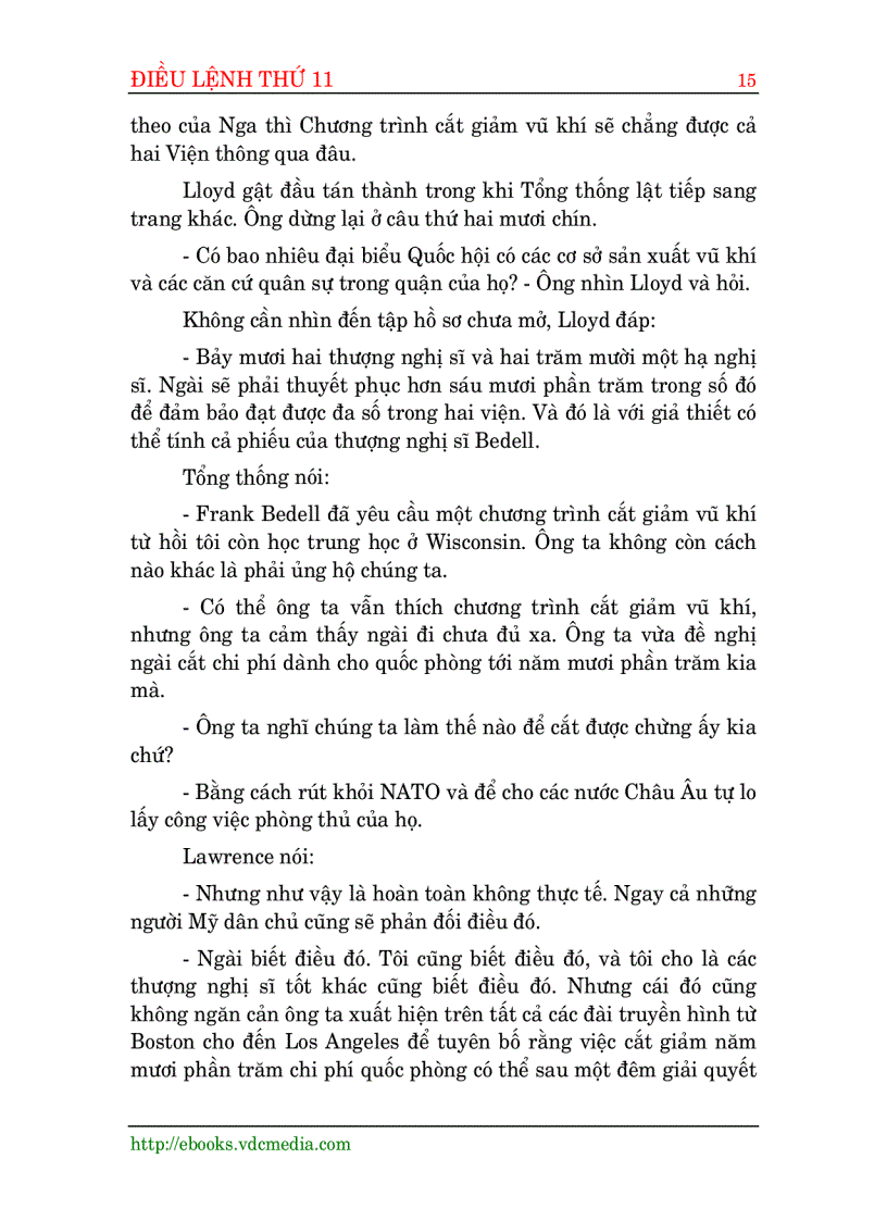 image for page Điều lệnh thứ mười một