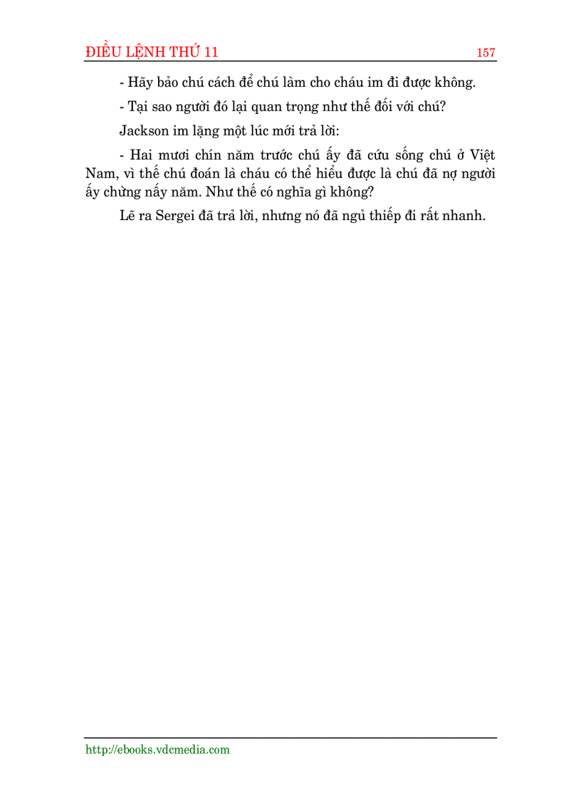 image for page Điều lệnh thứ mười một