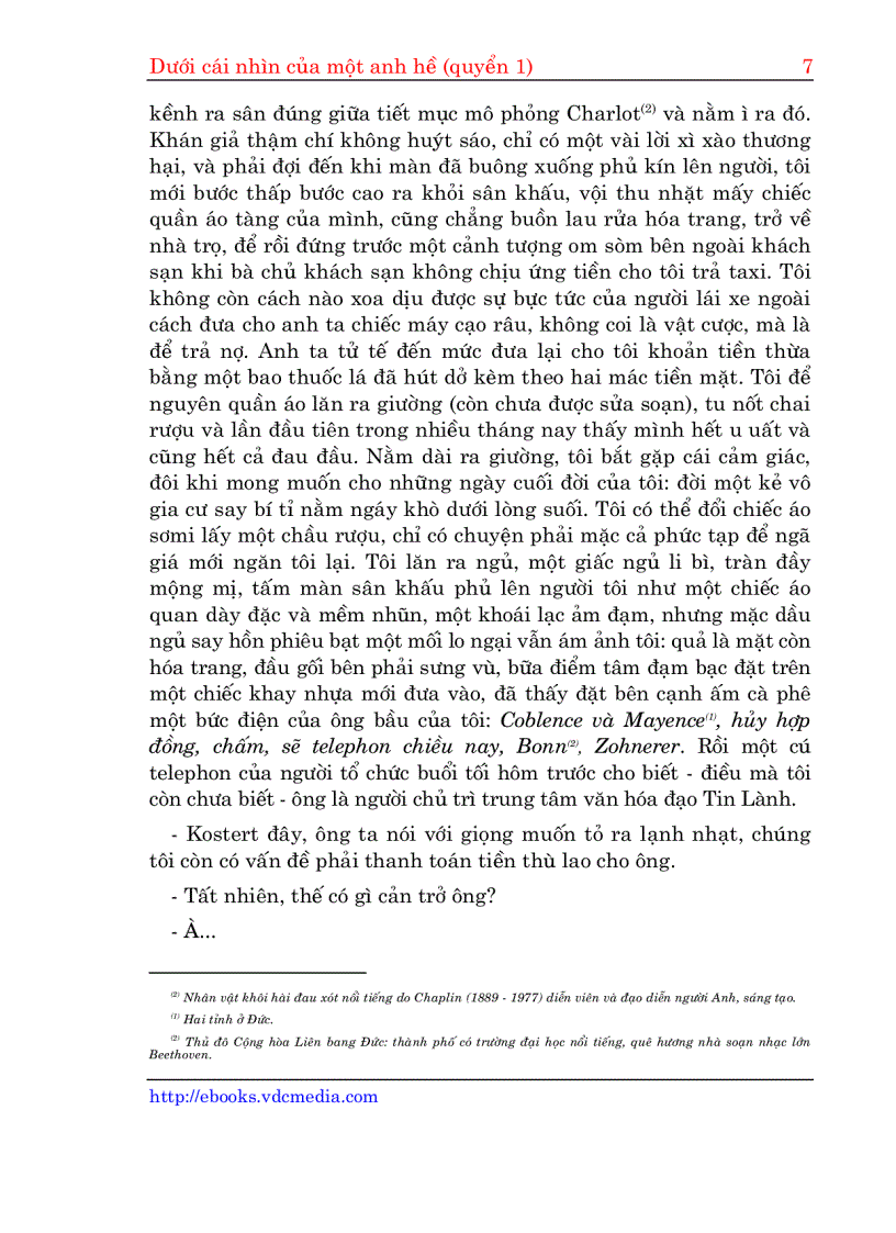 image for page Dưới cái nhìn của anh hề