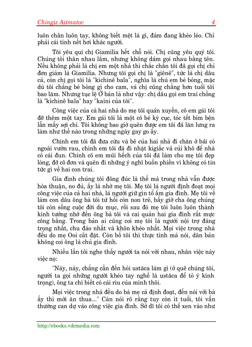 image for page Giamilia Truyện núi đồi và Thảo nguyên