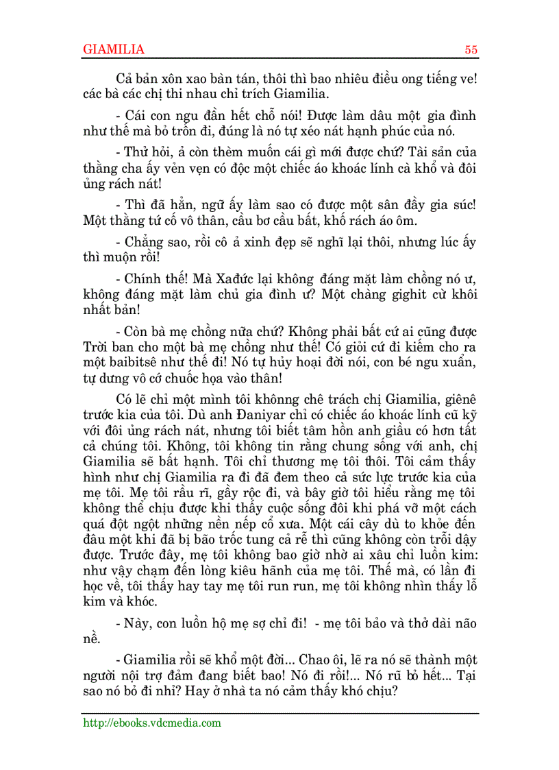 image for page Giamilia Truyện núi đồi và Thảo nguyên