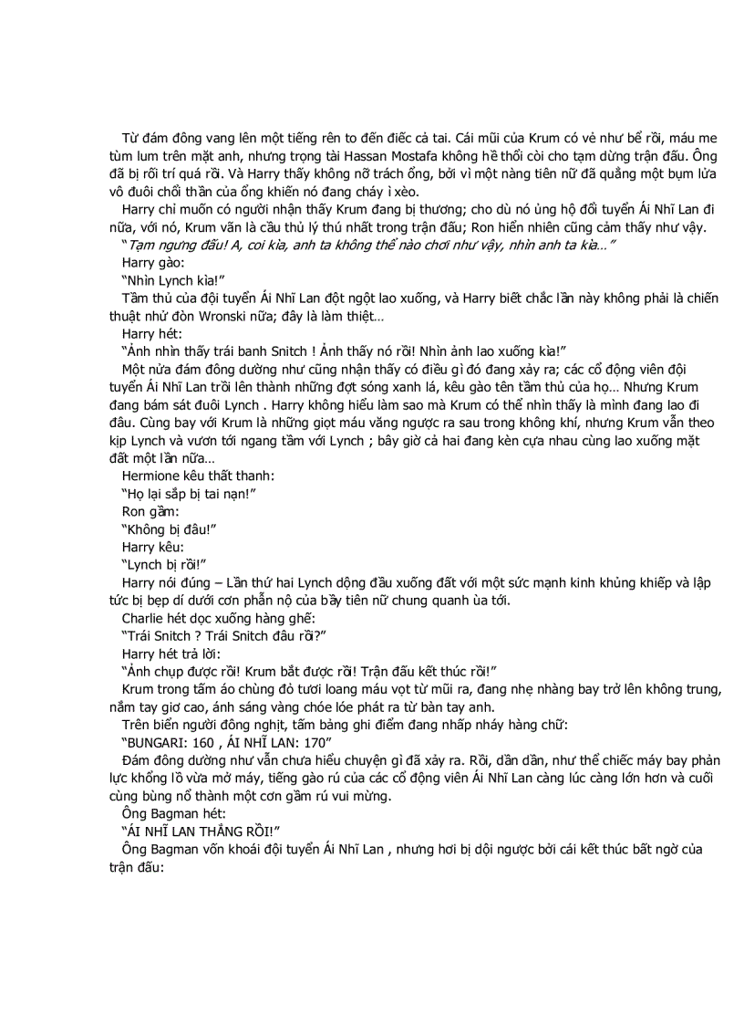 image for page Harry Potter 4 Chiếc cốc lửa