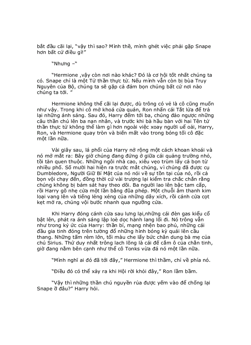 image for page Harry Potter 7 Bảo bối Tử thần