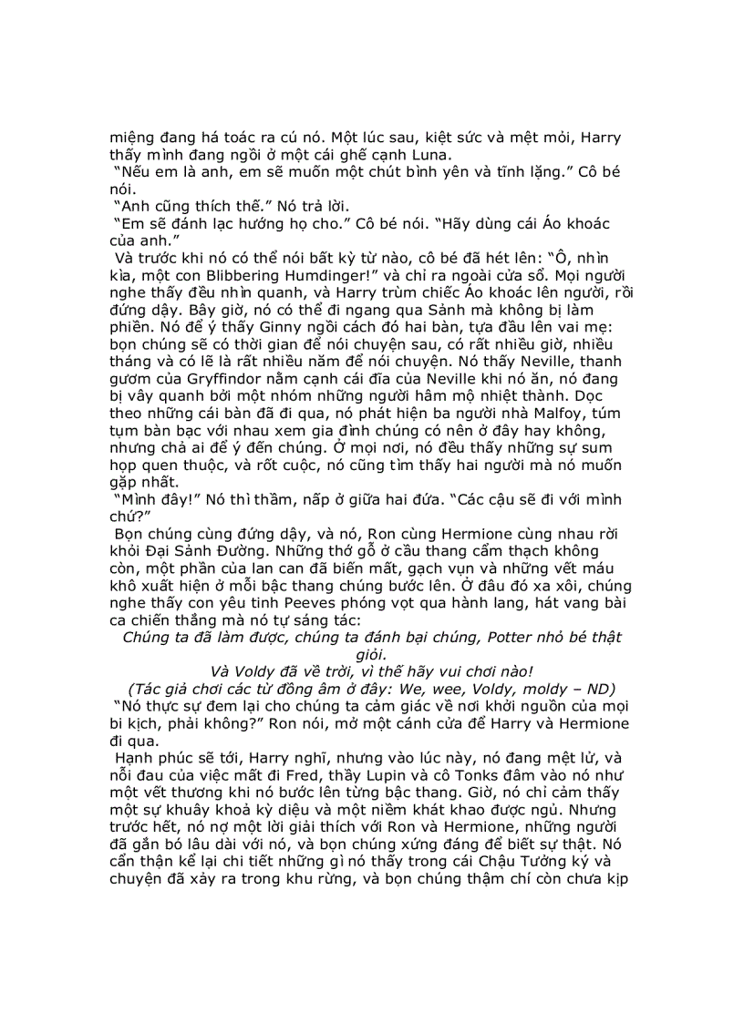 image for page Harry Potter 7 Bảo bối Tử thần