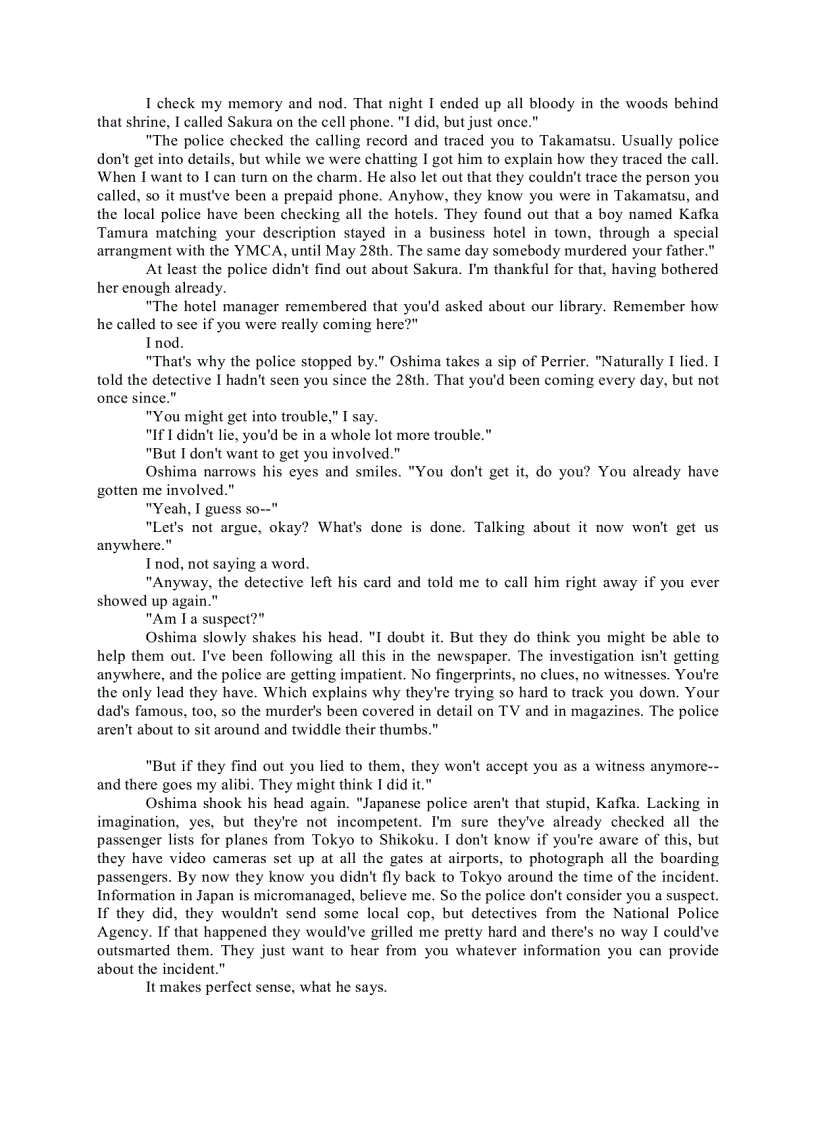 image for page Kafka on the Shore Kafka trên bờ biển