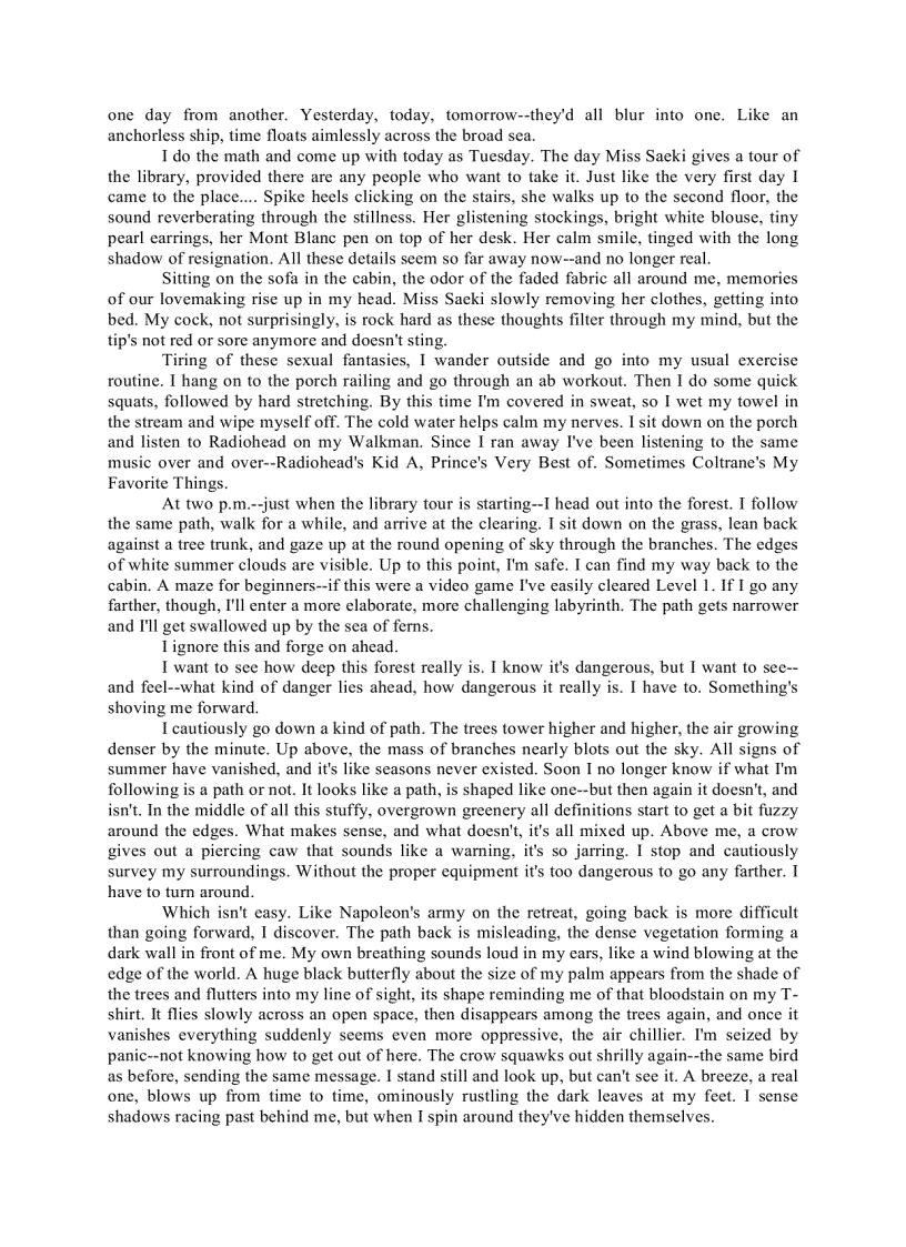 image for page Kafka on the Shore Kafka trên bờ biển