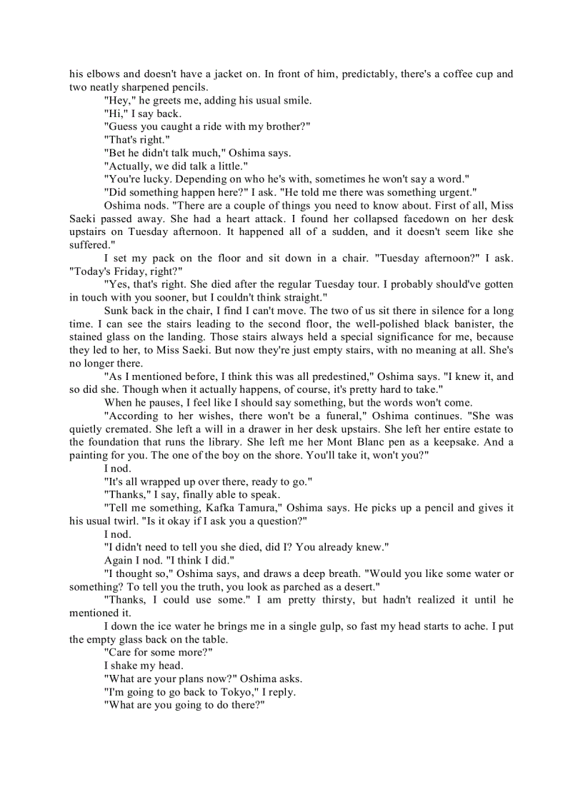 image for page Kafka on the Shore Kafka trên bờ biển