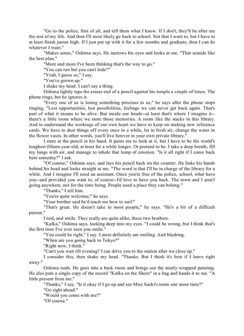 image for page Kafka on the Shore Kafka trên bờ biển