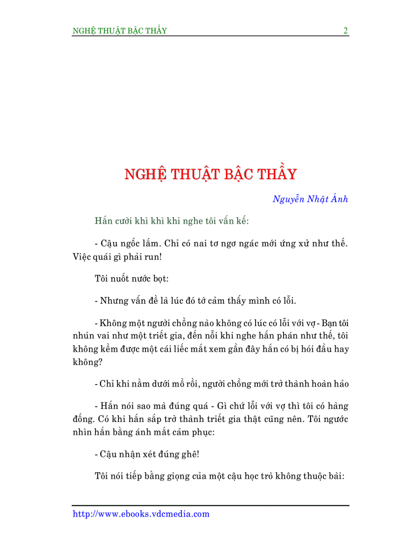 image for page Nghệ Thuật Bậc Thầy