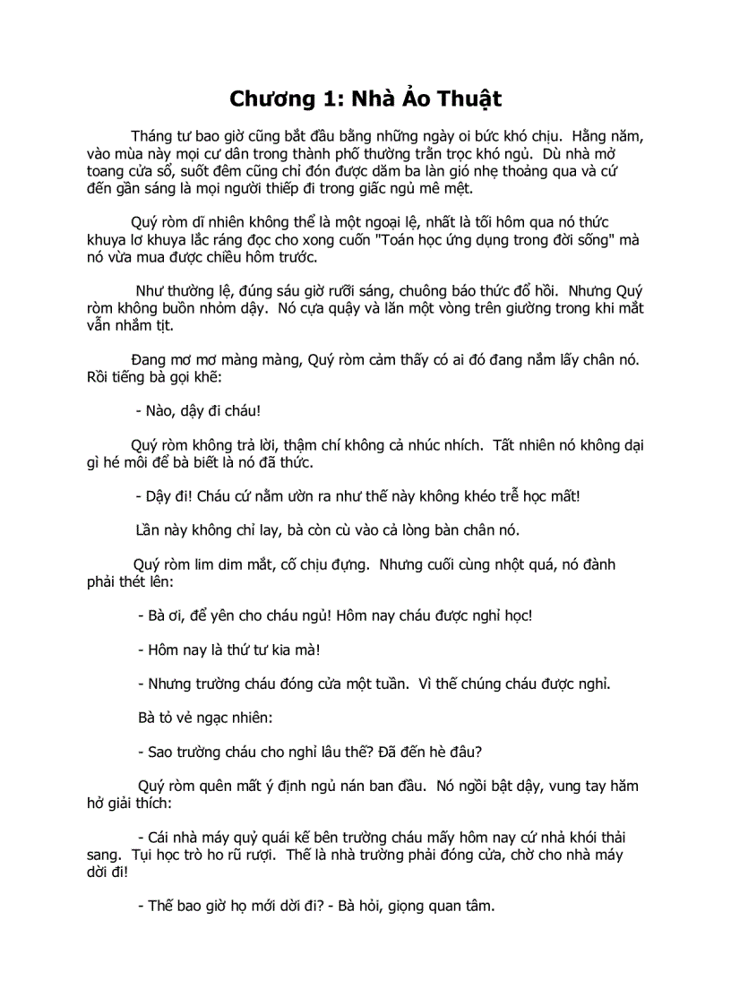 image for page Nhà Ảo Thuật