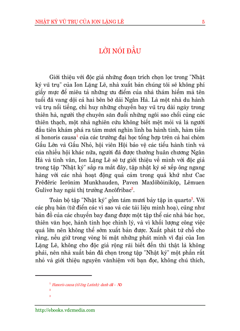 image for page Nhật ký vũ trụ của Ion Lặng Lẽ