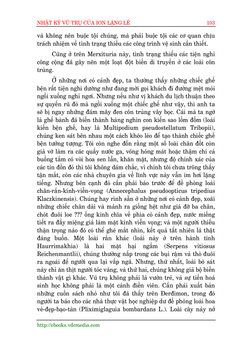 image for page Nhật ký vũ trụ của Ion Lặng Lẽ