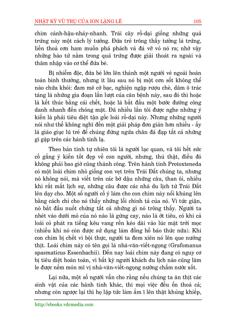 image for page Nhật ký vũ trụ của Ion Lặng Lẽ