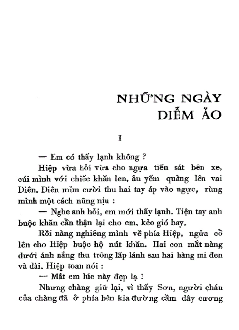 image for page Những ngày diễm ảo Tuyển tập truyện ngắn Nhất Linh