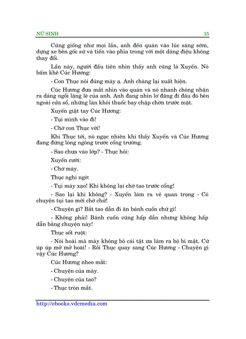 image for page Nữ Sinh