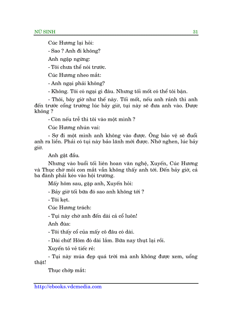 image for page Nữ Sinh