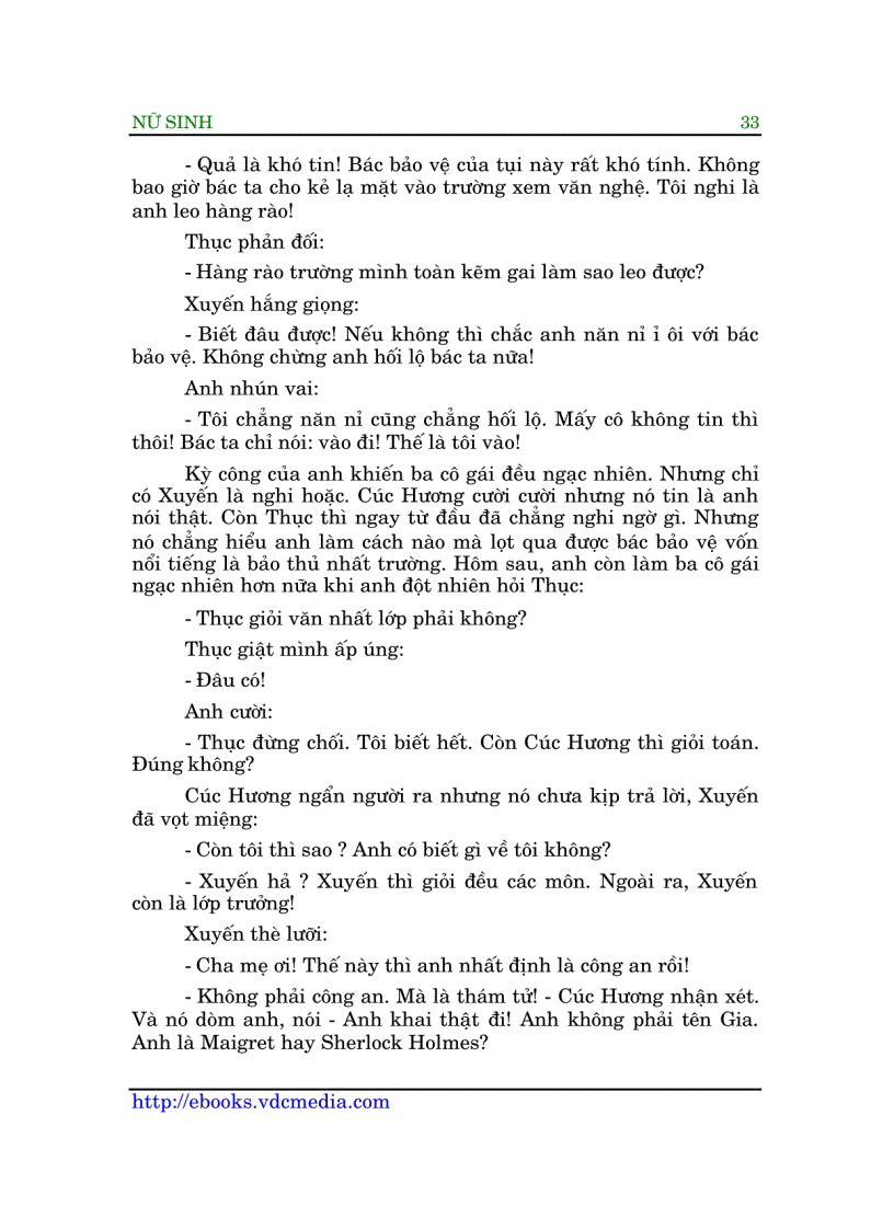 image for page Nữ Sinh