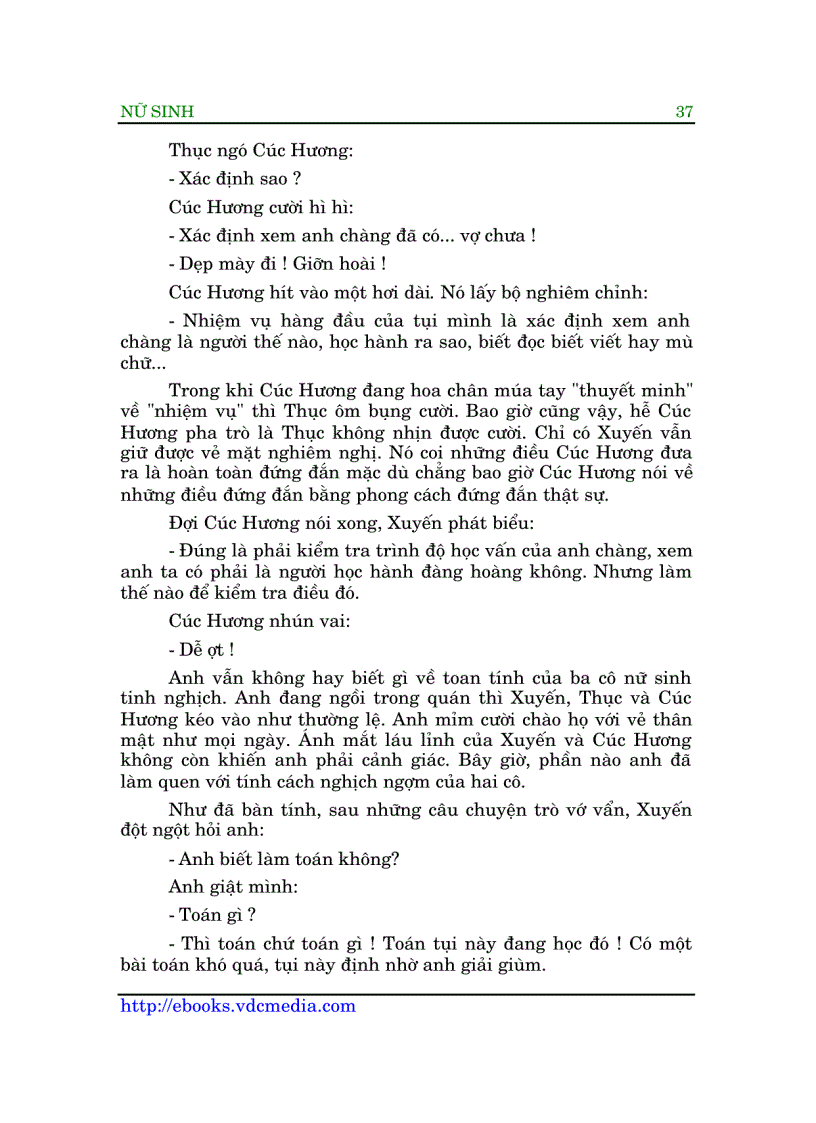 image for page Nữ Sinh