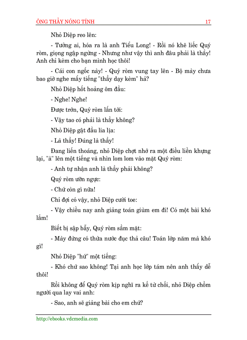 image for page Ông Thầy Nóng Tính