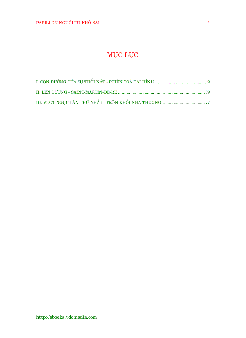 image for page Papillon Người Tù Khổ Sai Phần I