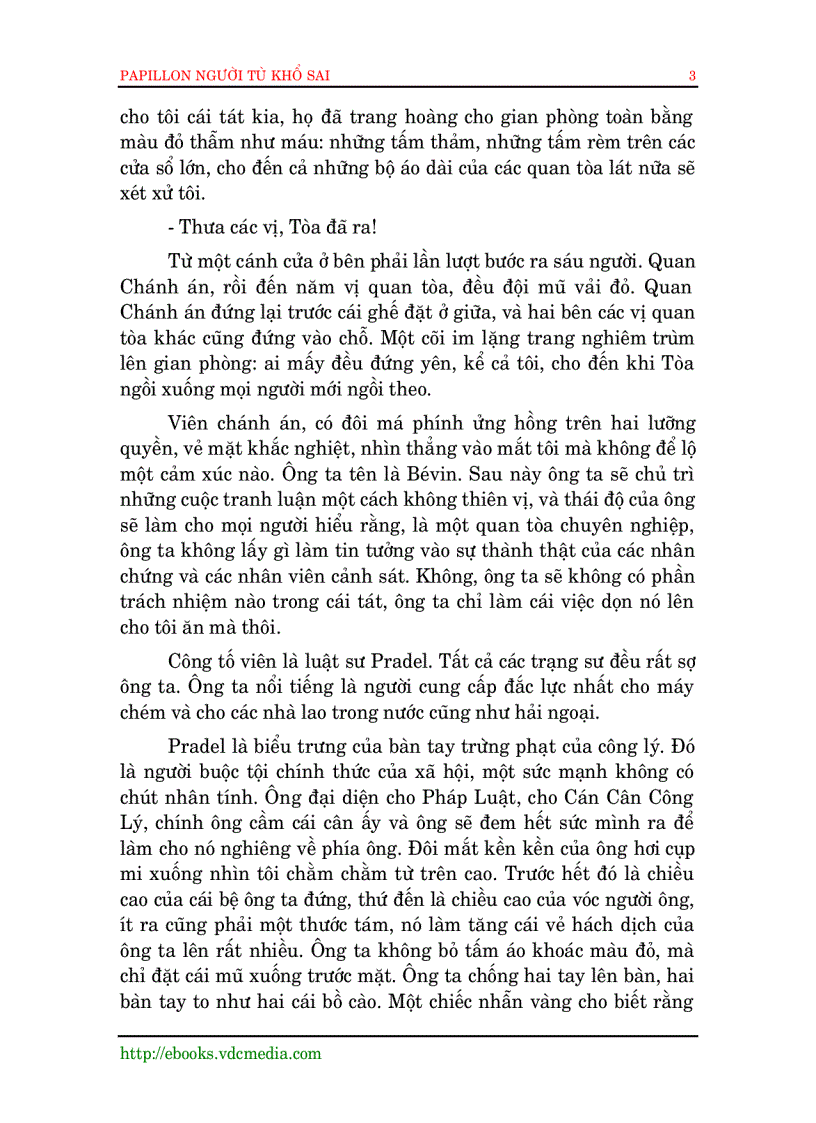 image for page Papillon Người Tù Khổ Sai Phần I