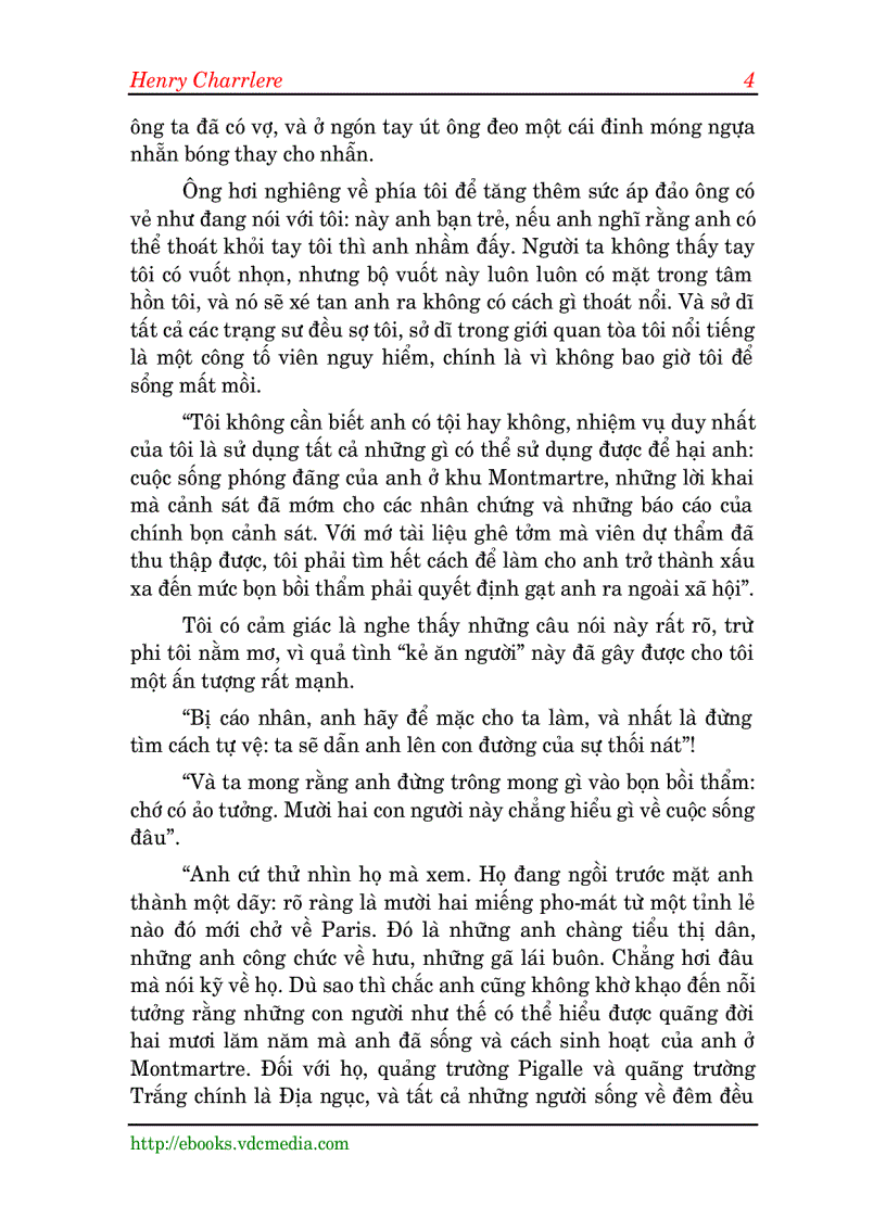 image for page Papillon Người Tù Khổ Sai Phần I