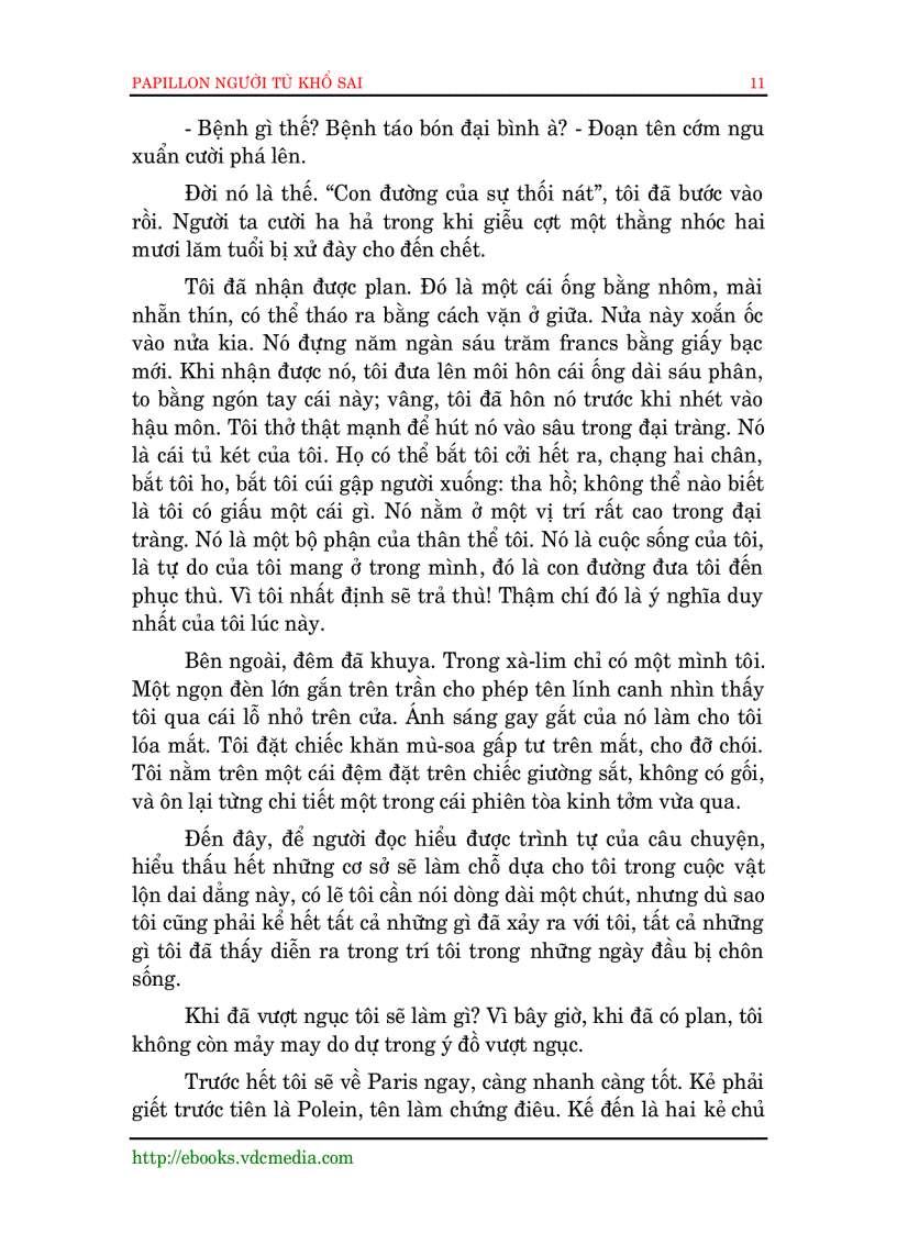 image for page Papillon Người Tù Khổ Sai Phần I