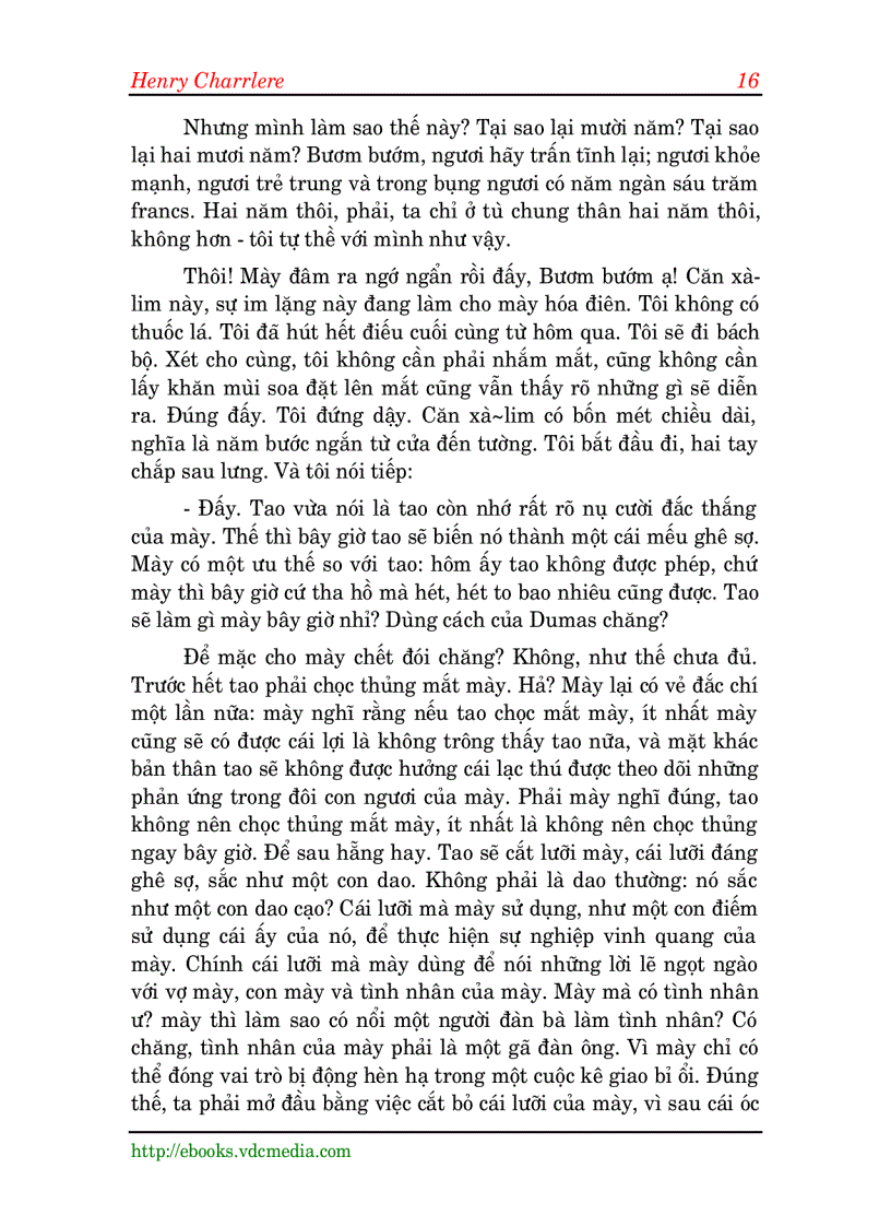 image for page Papillon Người Tù Khổ Sai Phần I